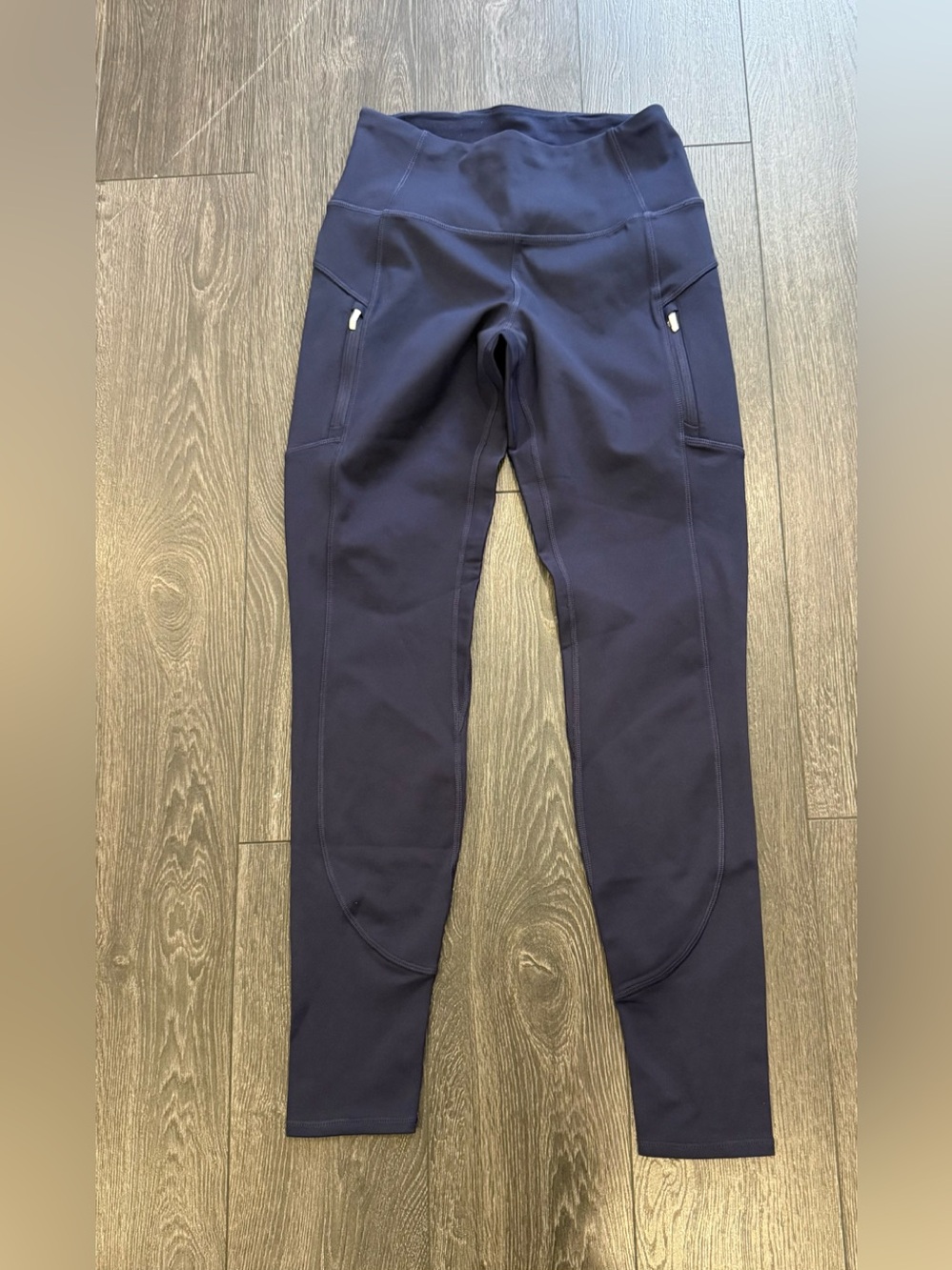 Navy High-Waist Leggings
